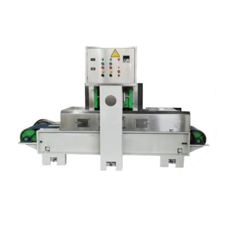 Betonszegélykő kalibráló felületkezelő gép